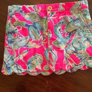 Lilly Pulitzer girls skort, size 10